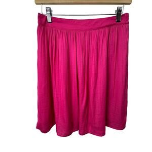Rachel Zoe Womens Hot Pink Pleated Mini Skirt Size XS Flowy‎ Party NWT
